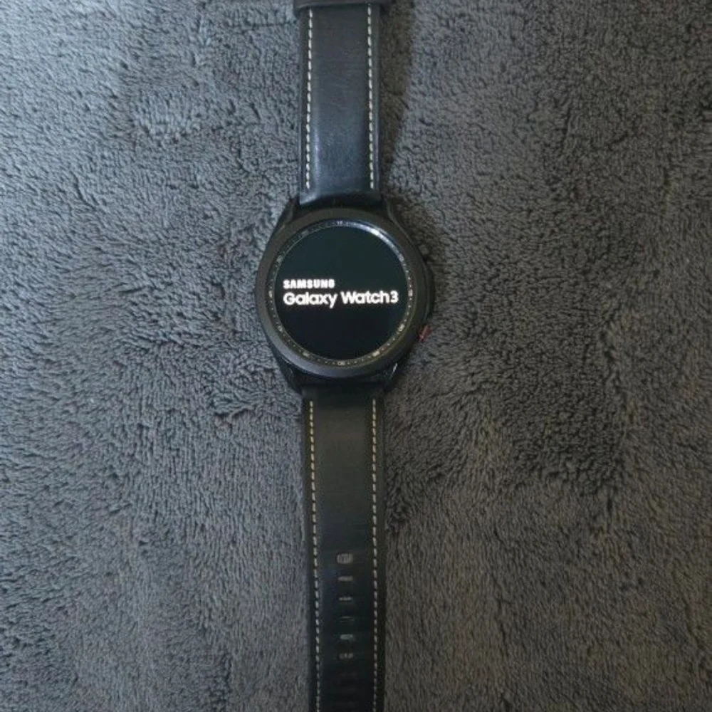 Galaxy Watch3 45mm with Leather Strap